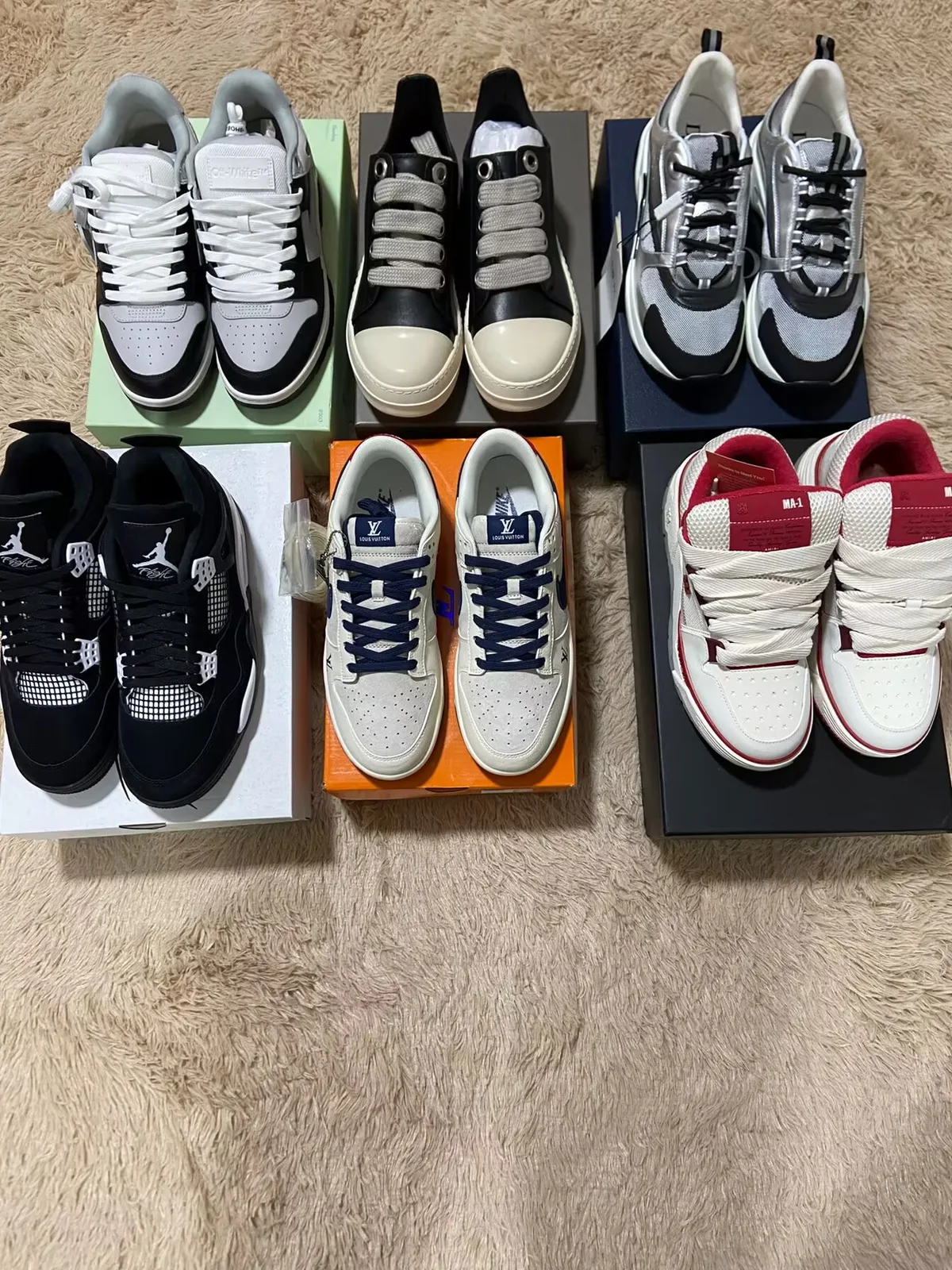 10.8kg Fishgoo Shoe Haul Review · Budget Shipping · Sneaker QC Photos — haul arrival photo